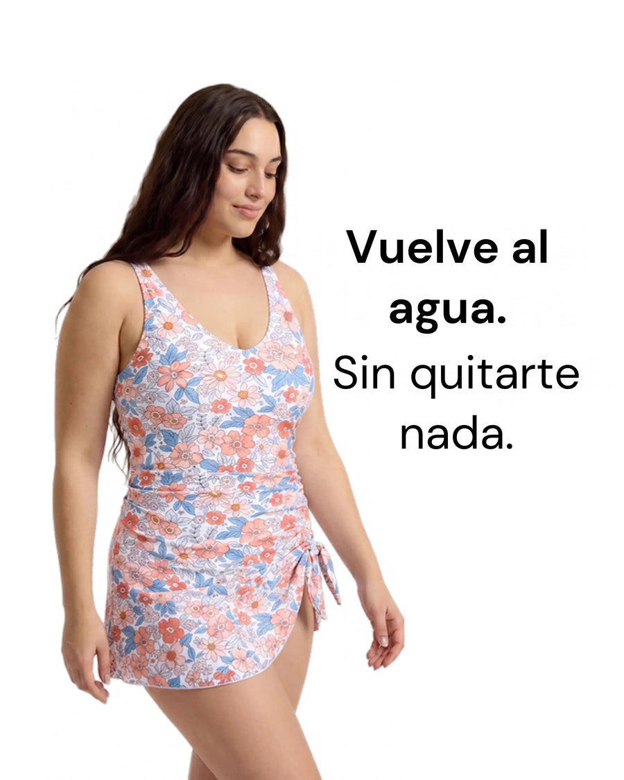 Bañador con falda moldeador 2 en 1 – Rebeca, foto 2