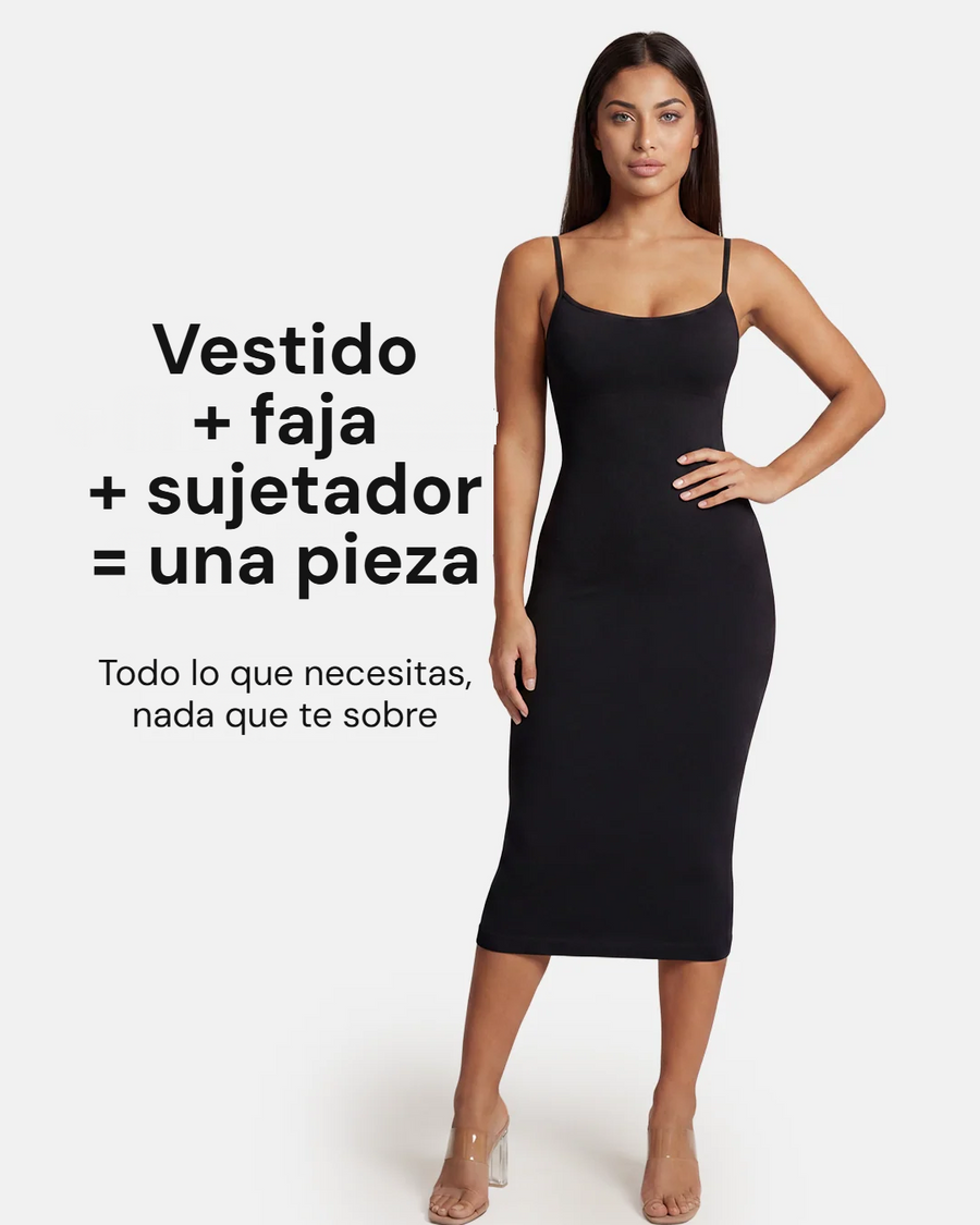Noémi - vestido + faja + sujetador = una pieza