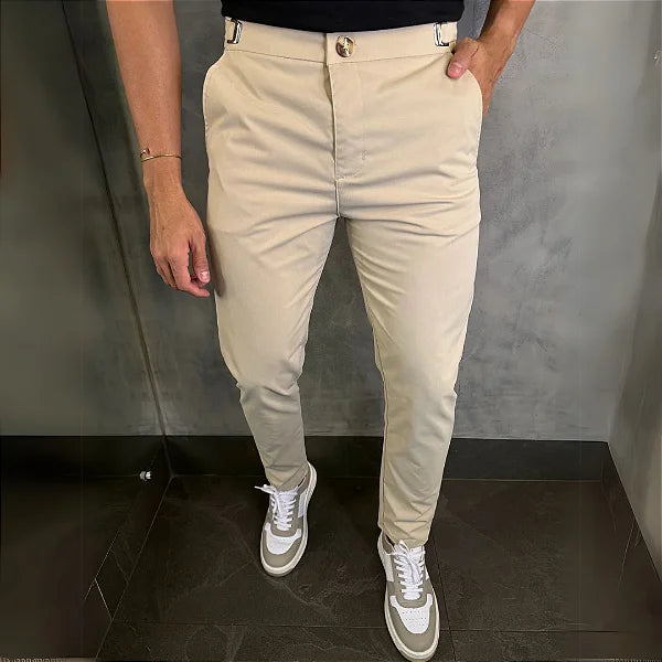 Pantalón chino slim fit de hombre