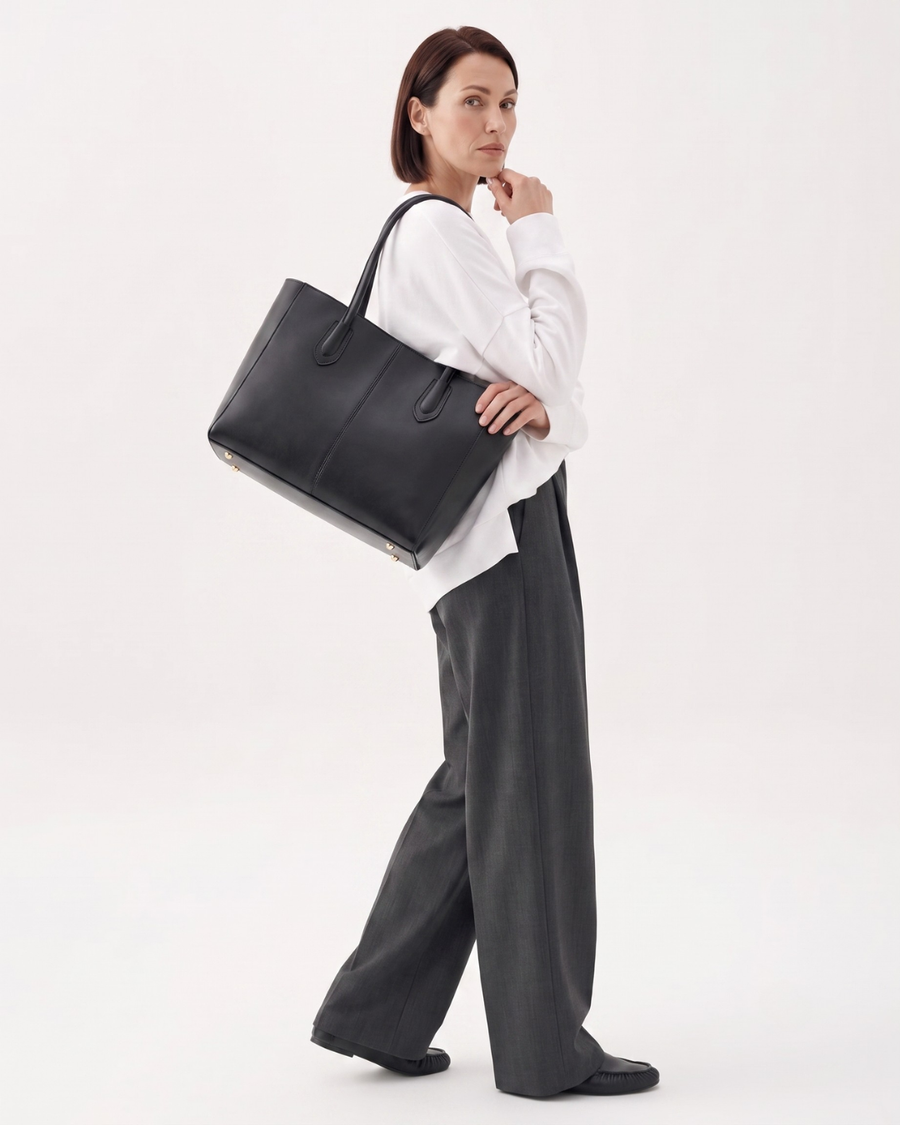 Bolso shopper de piel sintética – Amparo