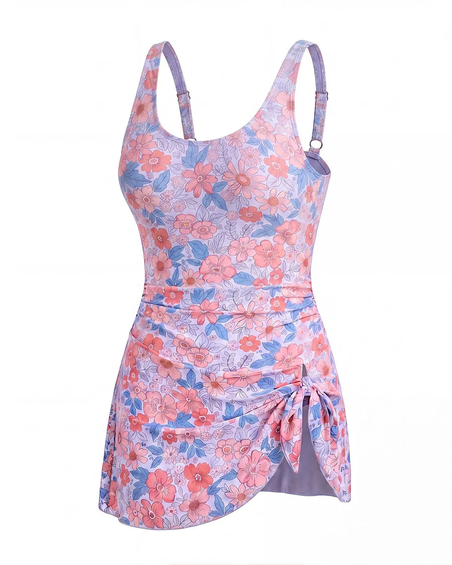 Rebeca | Vestido de baño moldeador 2 en 1