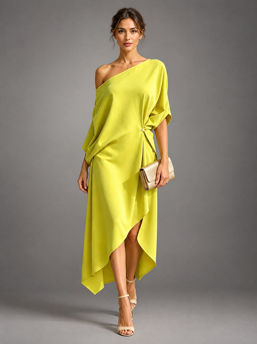 Camila | Vestido asimétrico