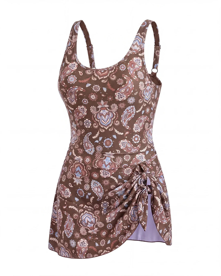 Rebeca | Vestido de baño moldeador 2 en 1