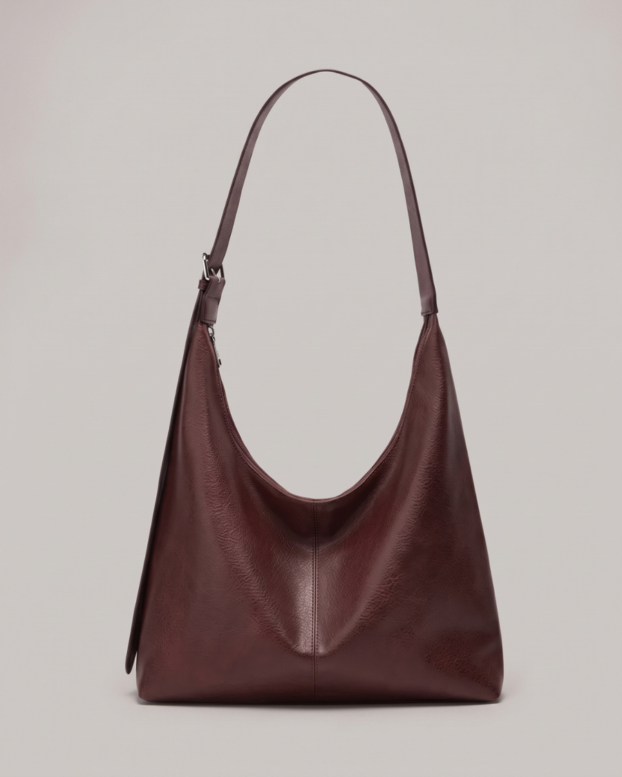 Mercedes | Bolso de piel sintética con correa regulable