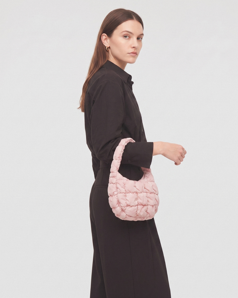 Clara | Mini bolso acolchado en forma de nube