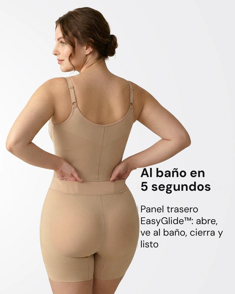 Natalia - body moldeador con panel trasero EasyGlide: al baño en 5 segundos