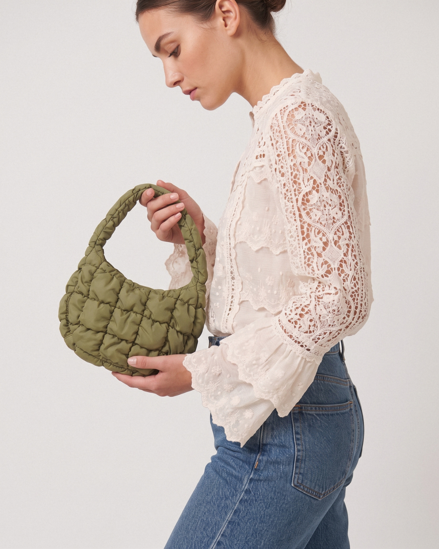Clara | Mini bolso acolchado en forma de nube