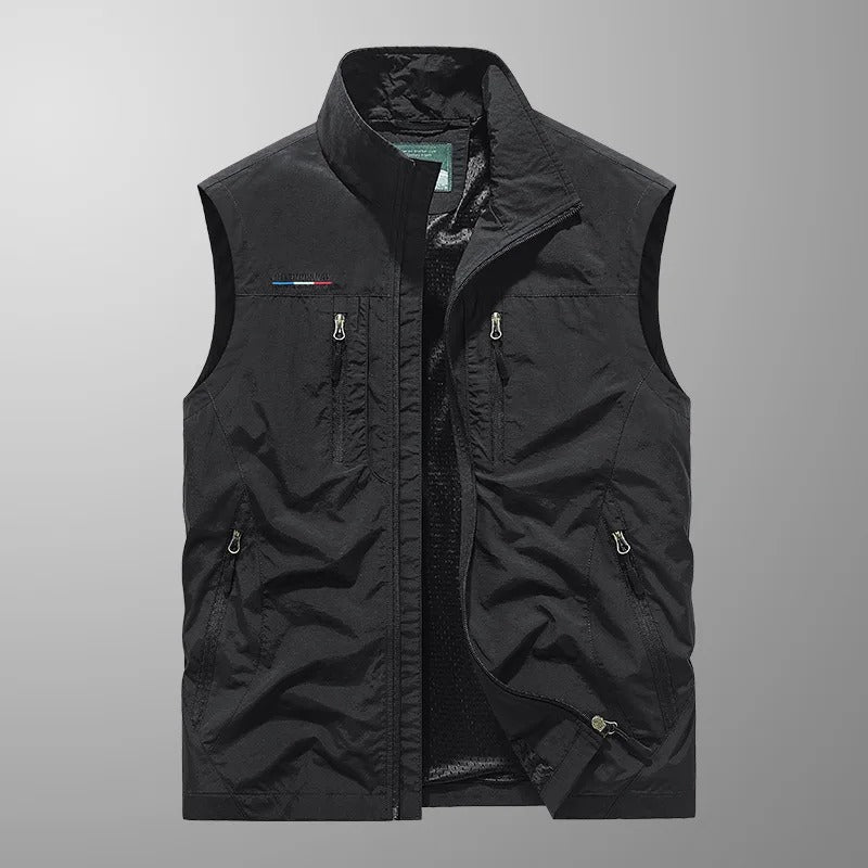 Chaleco utility multibolsillos para hombre – Varel, foto 2