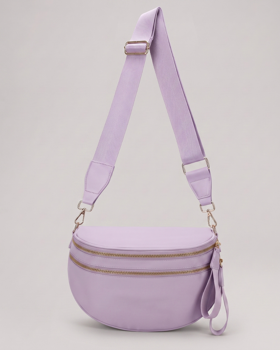 Julia | Bolso media luna con correa ancha