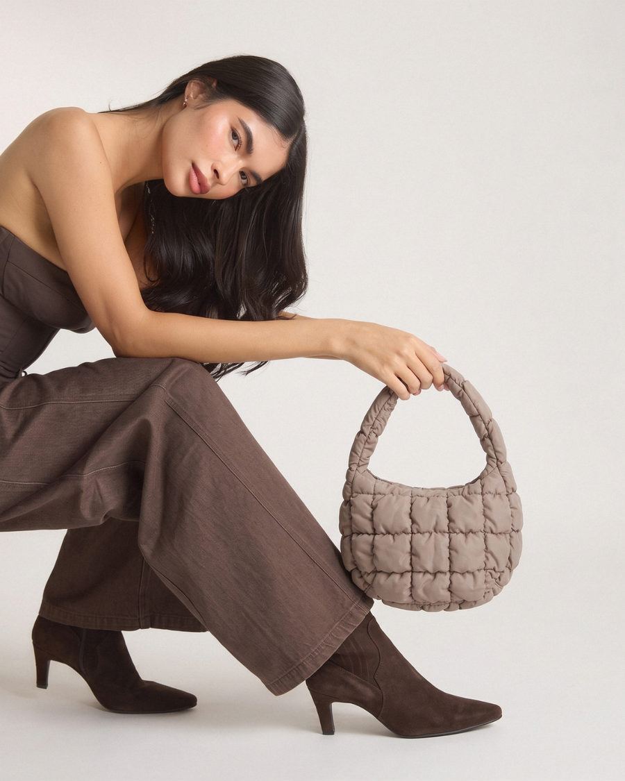 Mini bolso acolchado en forma de nube – Clara, foto 2