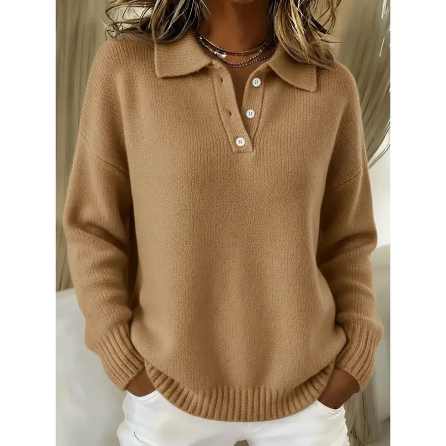 Jersey polo de punto suave para mujer – Marina, foto 5