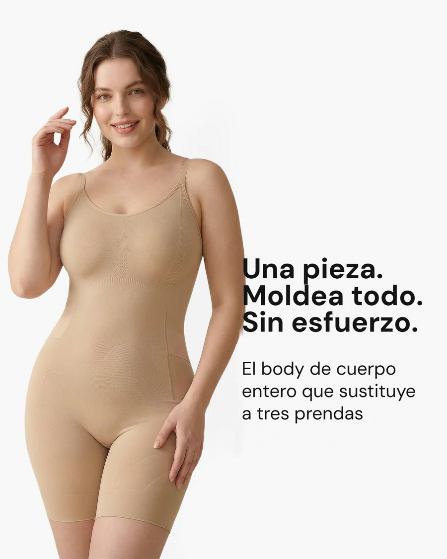 Natalia - body moldeador de cuerpo entero: una pieza que sustituye a tres prendas