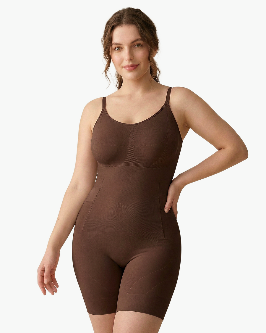 Natalia | Body moldeador integral con abertura trasera