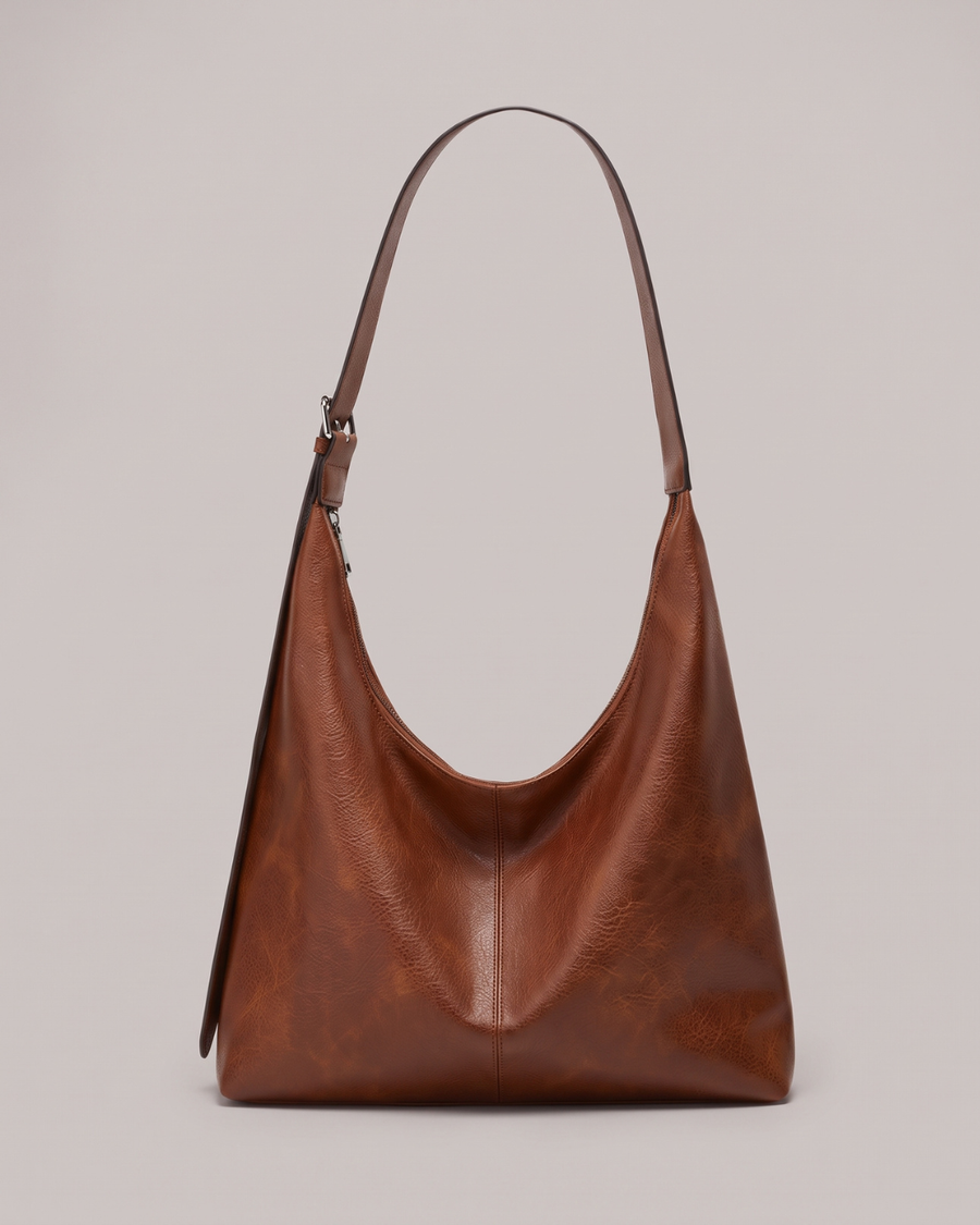 Mercedes | Bolso de piel sintética con correa regulable
