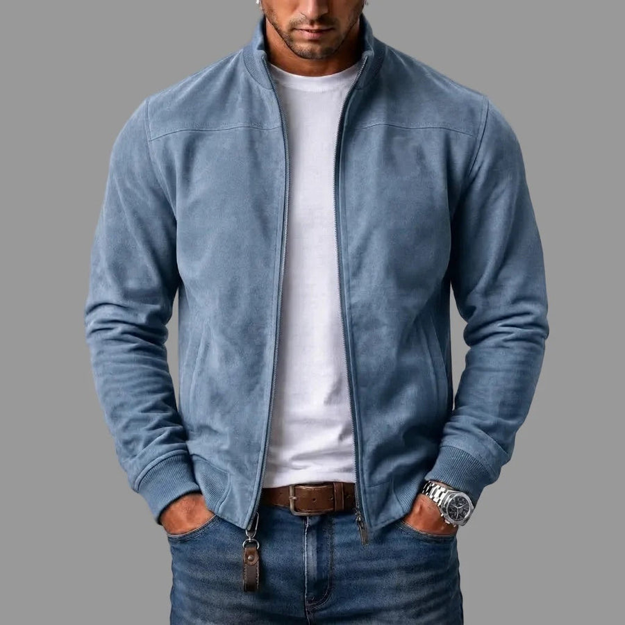 Varel | Cazadora bomber de ante