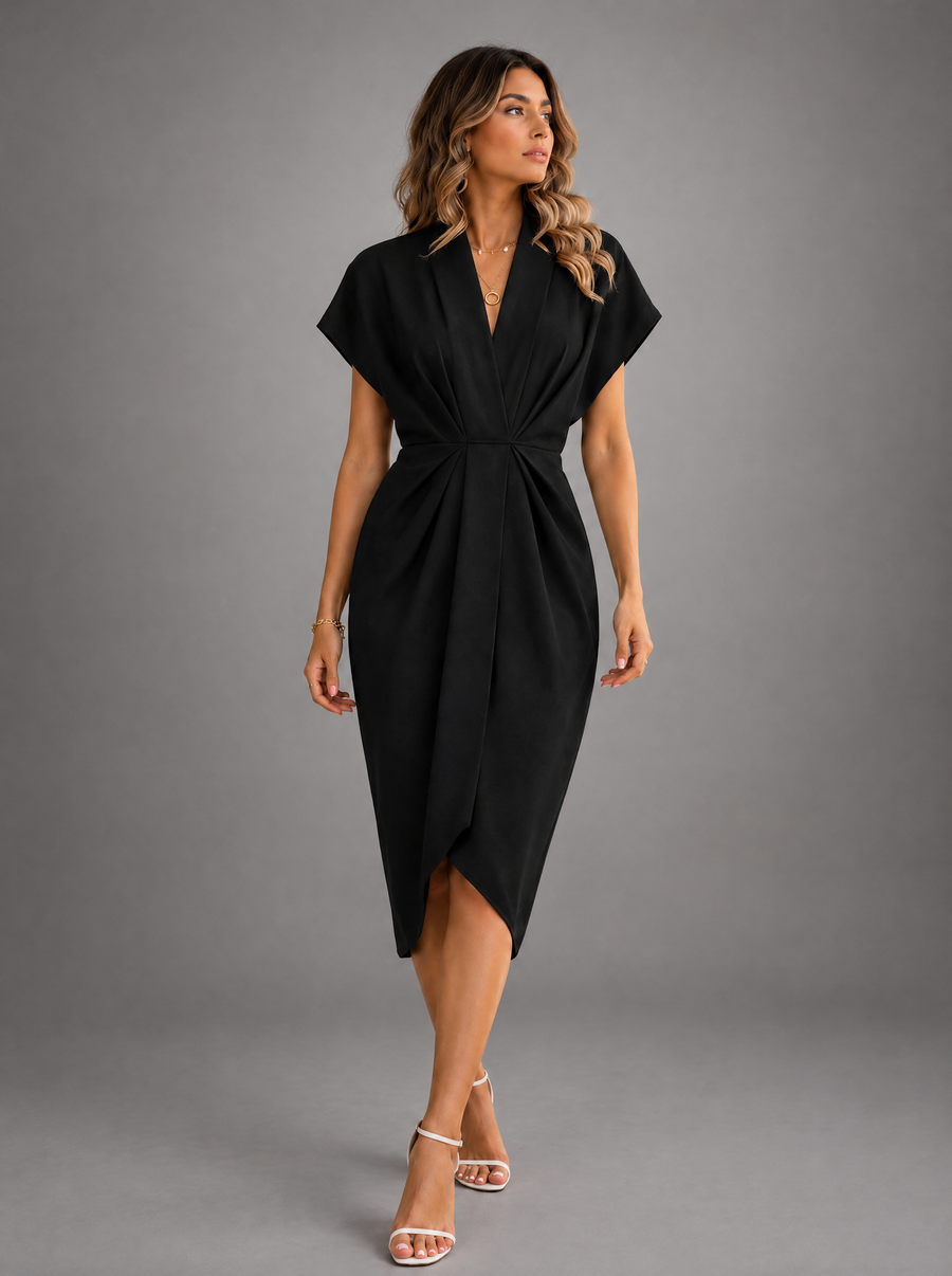Nela | Vestido cruzado