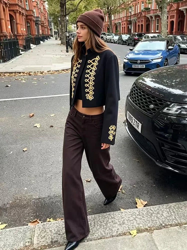 Americana corta estilo militar para mujer – Martina, foto 7
