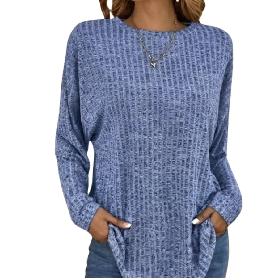 Jersey oversize de punto gofrado para mujer – Úrsula, foto 2