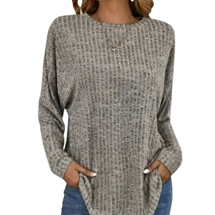 Jersey oversize de punto gofrado para mujer – Úrsula