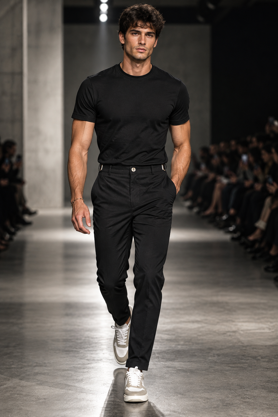 Pantalón chino slim fit de hombre, foto 2