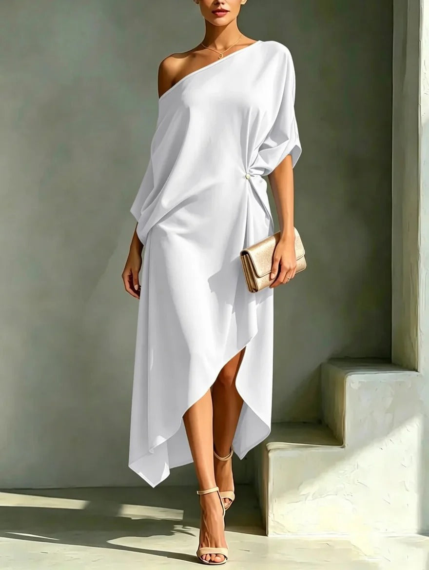 Camila | Vestido asimétrico