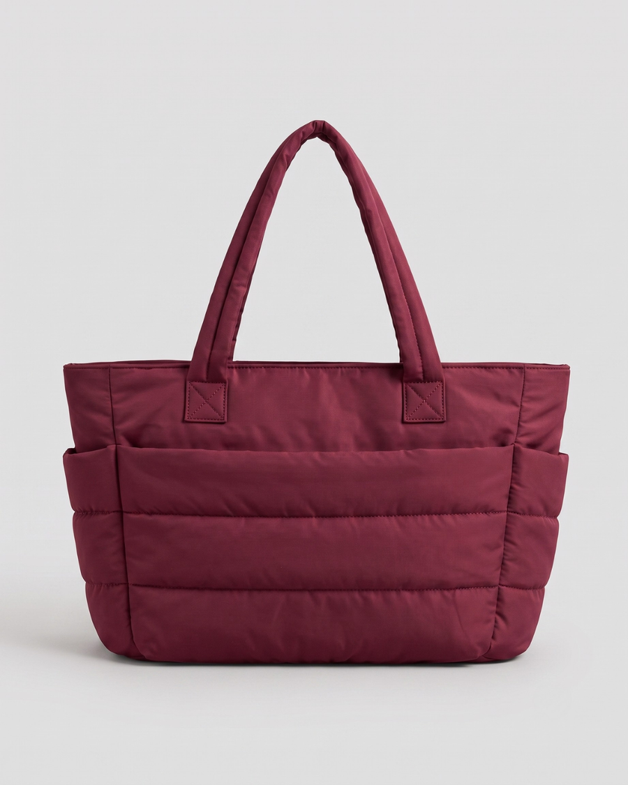 Isabel | Bolso acolchado ligero con bolsillo para portátil