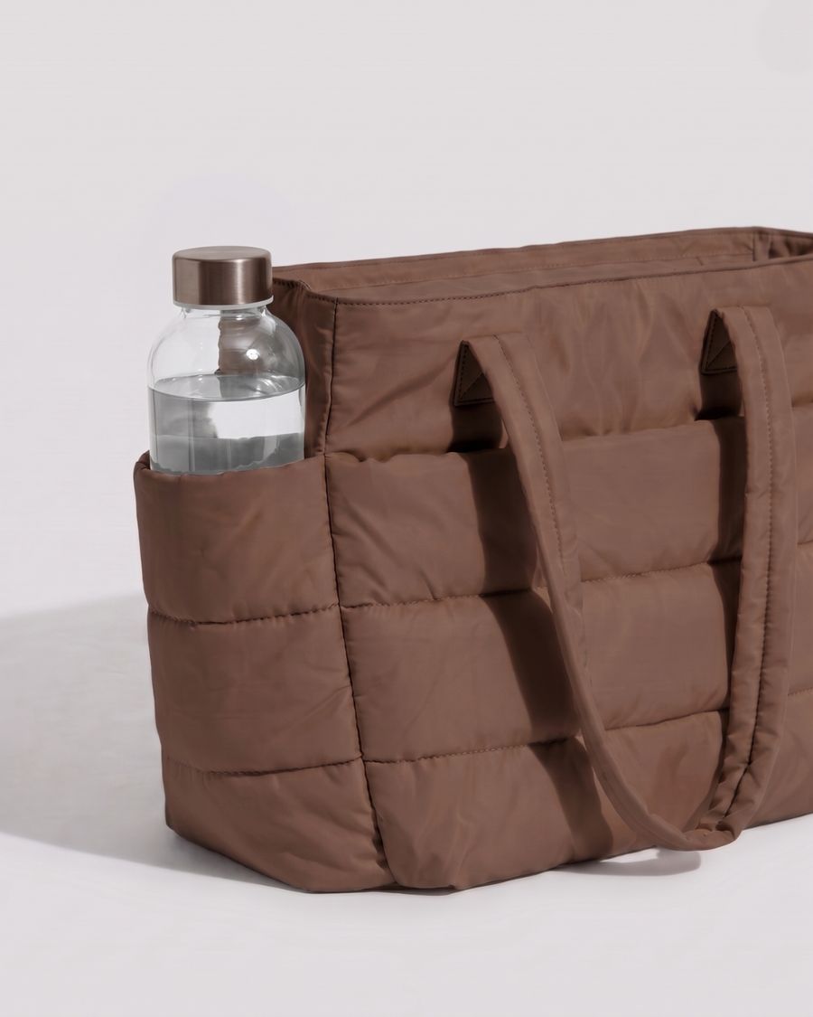 Isabel | Bolso acolchado ligero con bolsillo para portátil