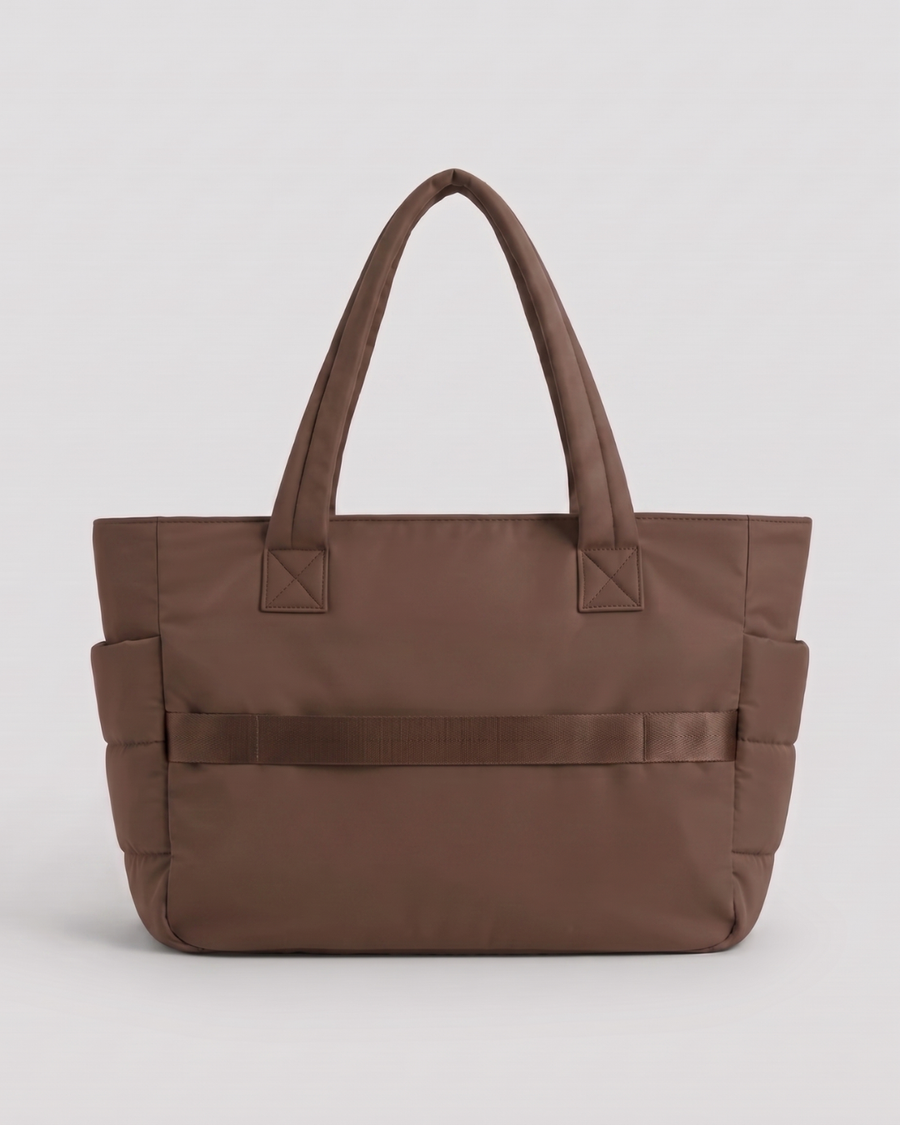 Isabel | Bolso acolchado ligero con bolsillo para portátil
