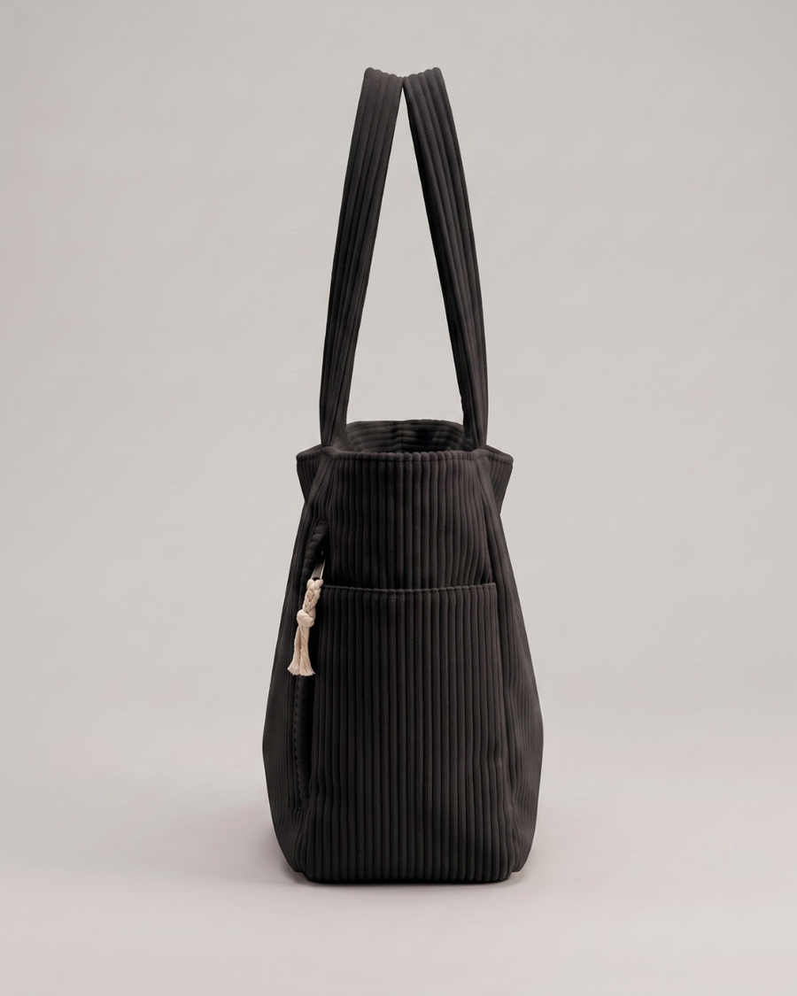 Nuria | Bolso de pana con bolsillos
