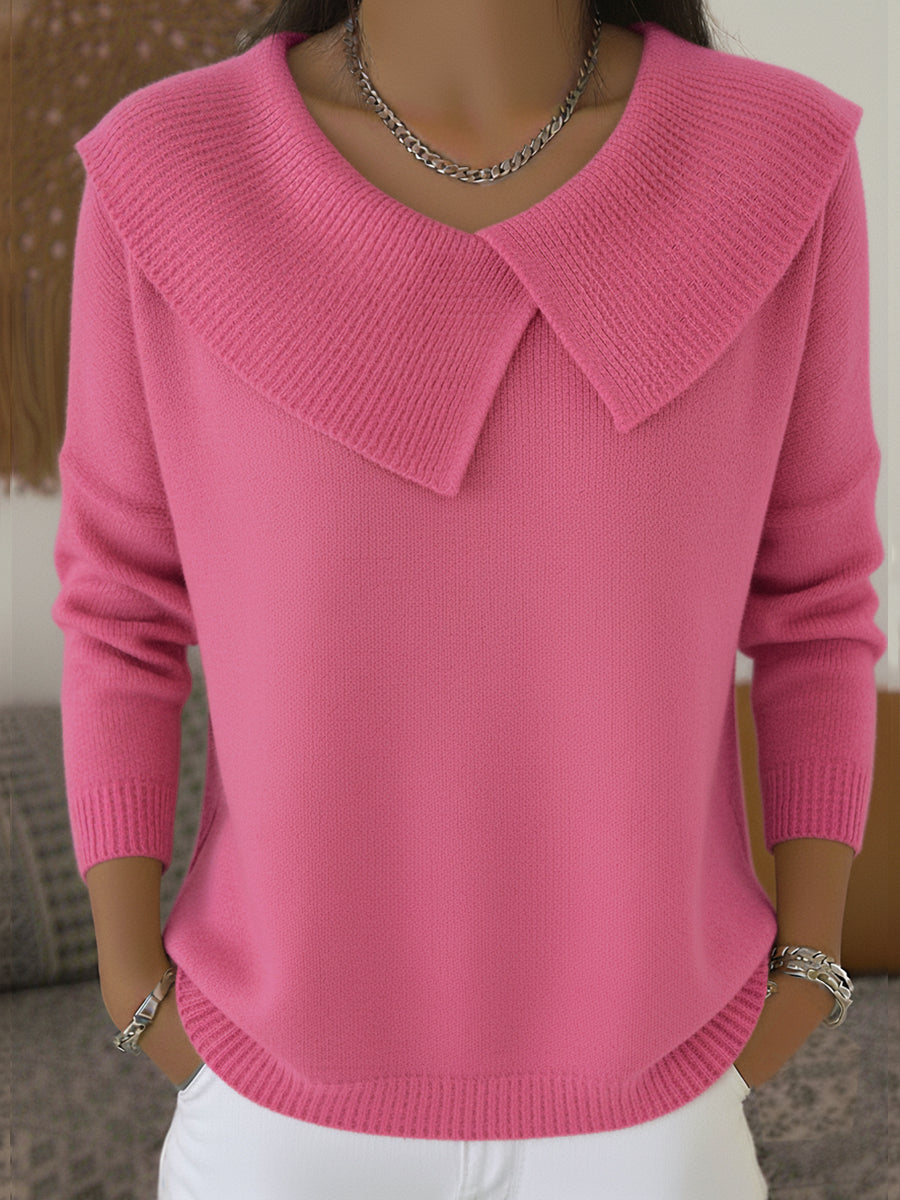 Jersey cálido de cuello vuelto para mujer – Elisa, foto 2