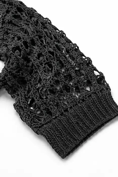Jersey calado oversize de hombros descubiertos – Iris, foto 13