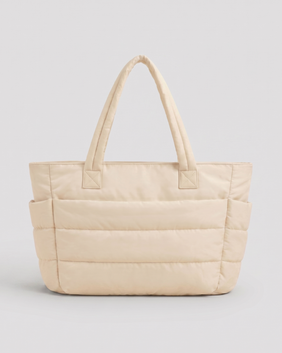 Isabel | Bolso acolchado ligero con bolsillo para portátil