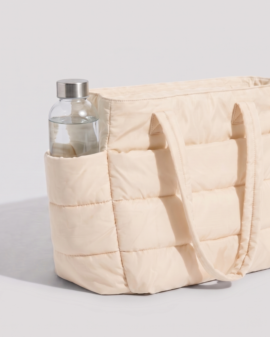 Isabel | Bolso acolchado ligero con bolsillo para portátil