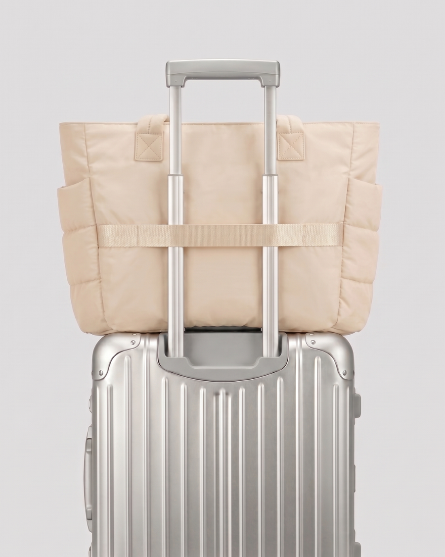 Isabel | Bolso acolchado ligero con bolsillo para portátil