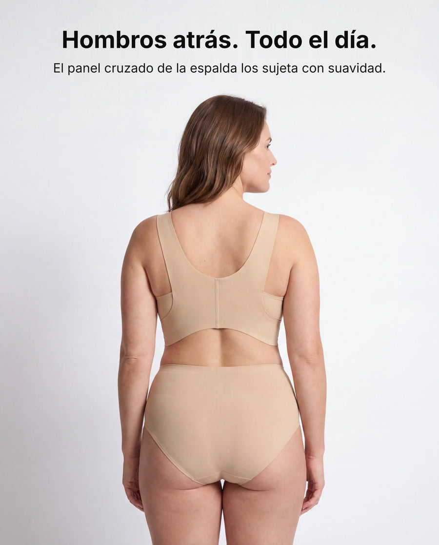 Sujetador corrector de postura sin aros – Patricia, foto 2