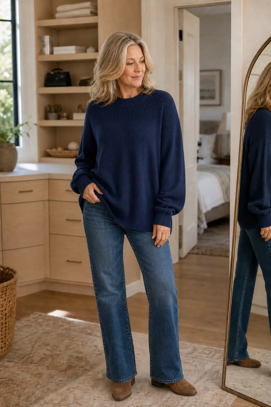 Nerea | Jersey oversize de canalé