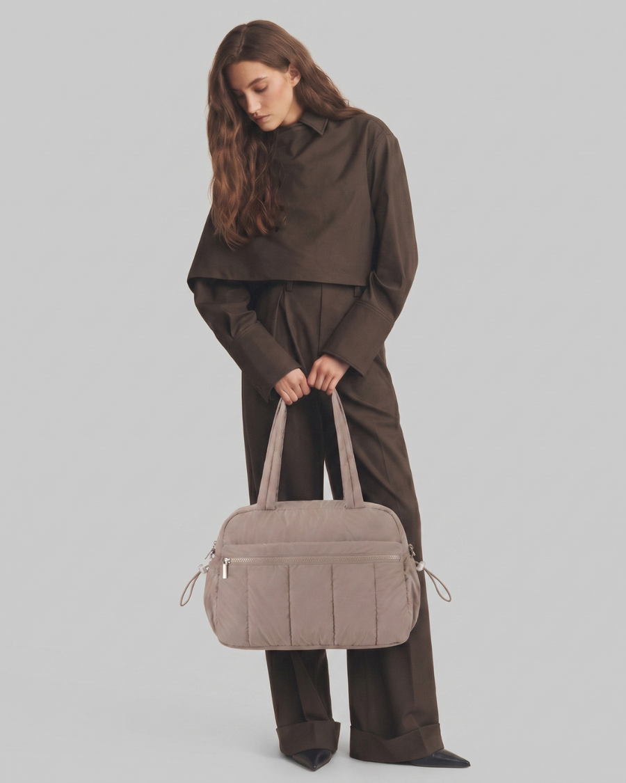 Beatriz | Bolso acolchado con bolsillo impermeable