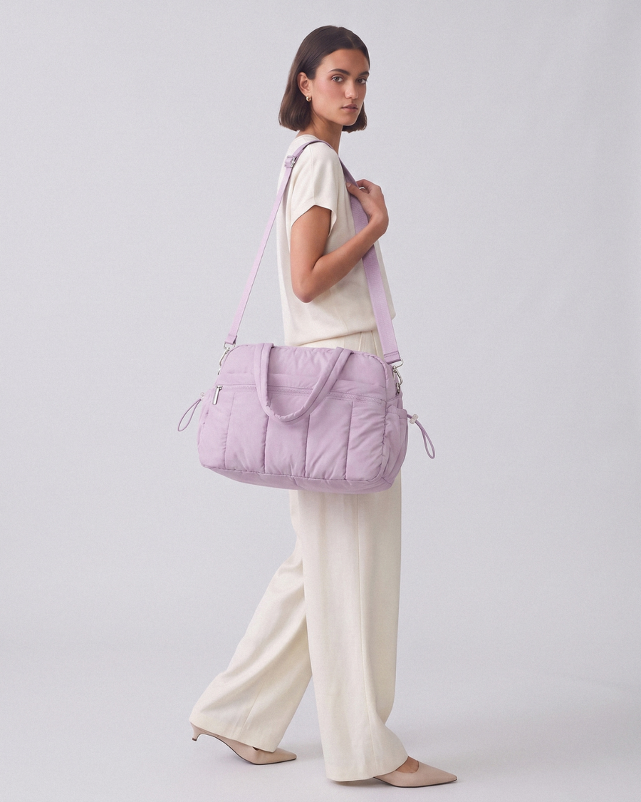 Bolso acolchado con bolsillo impermeable – Beatriz