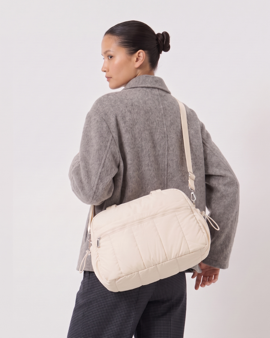 Beatriz | Bolso acolchado con bolsillo impermeable