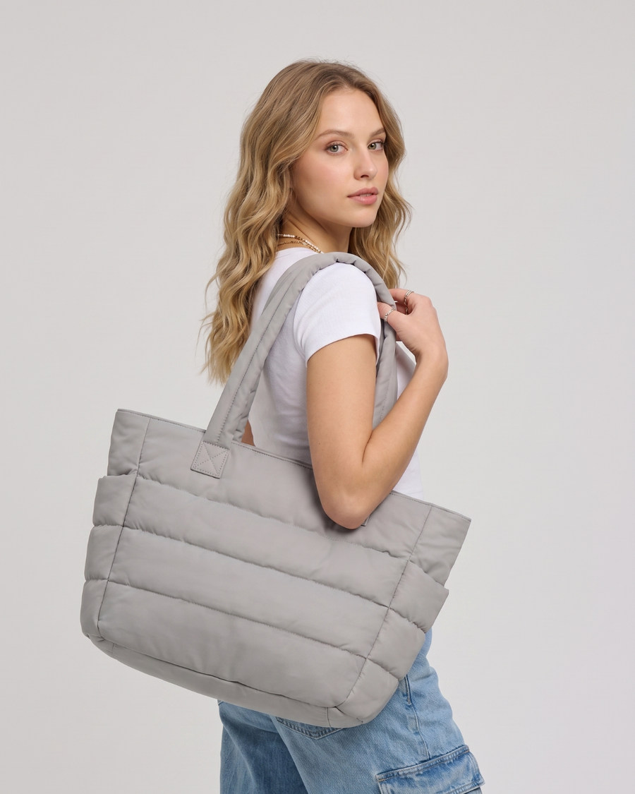 Isabel | Bolso acolchado ligero con bolsillo para portátil
