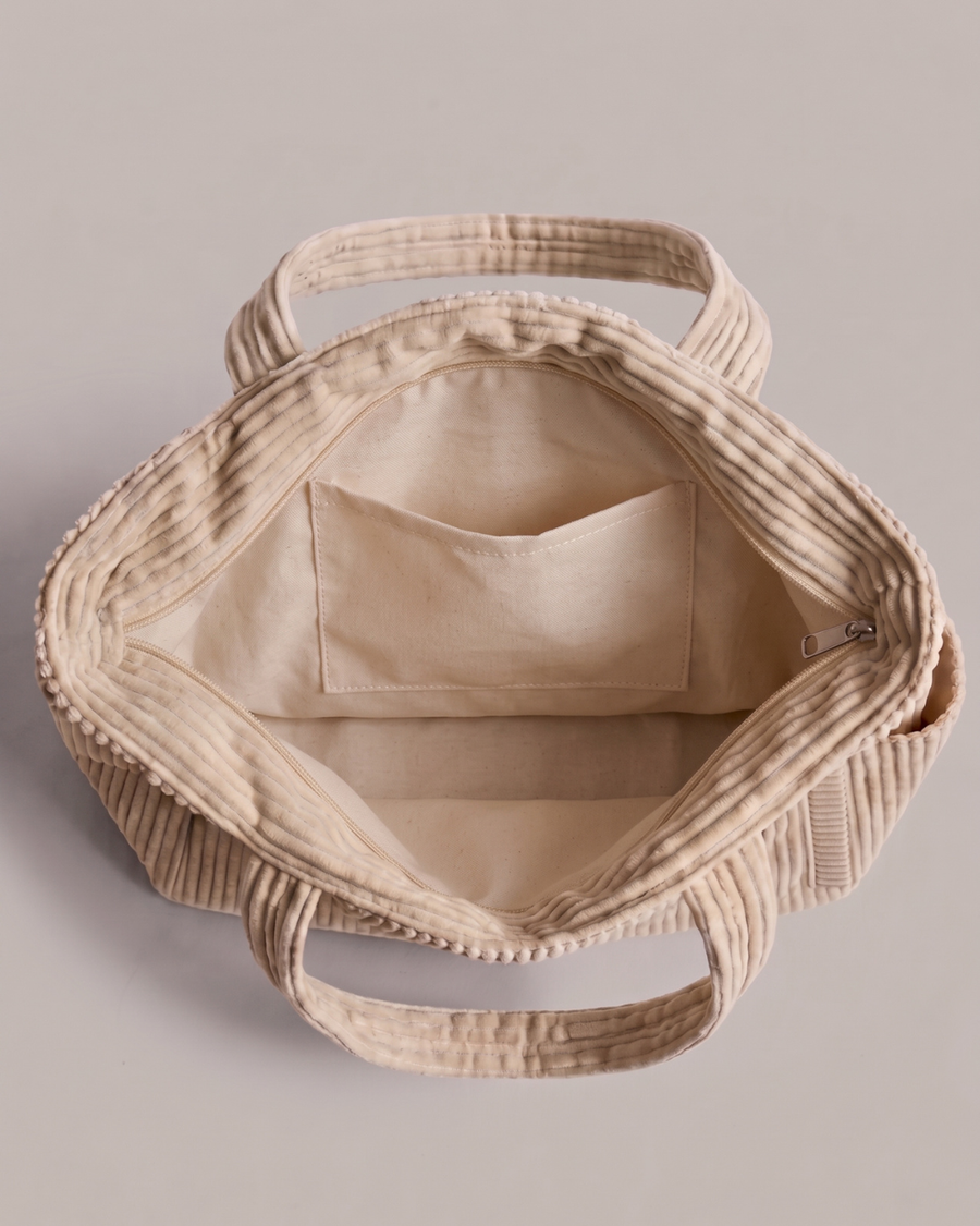 Nuria | Bolso de pana con bolsillos