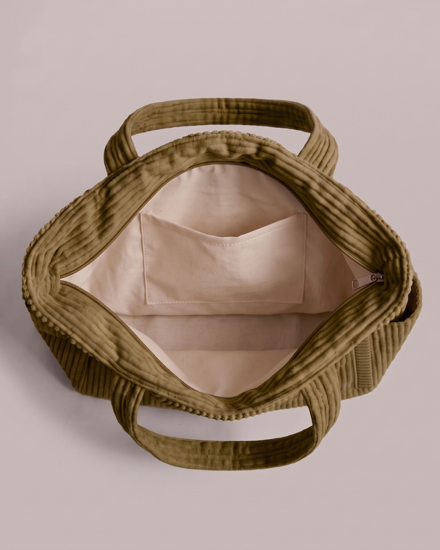 Nuria | Bolso de pana con bolsillos