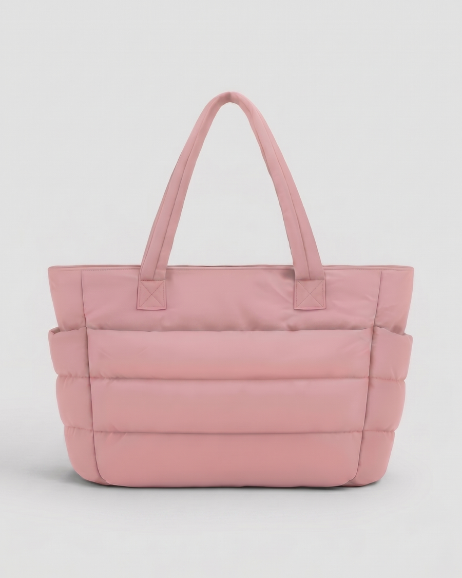 Isabel | Bolso acolchado ligero con bolsillo para portátil