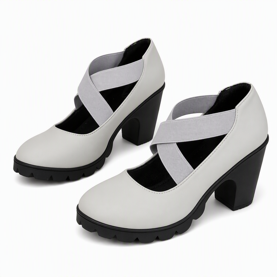 Tirol | Zapato de tacón con tiras elásticas