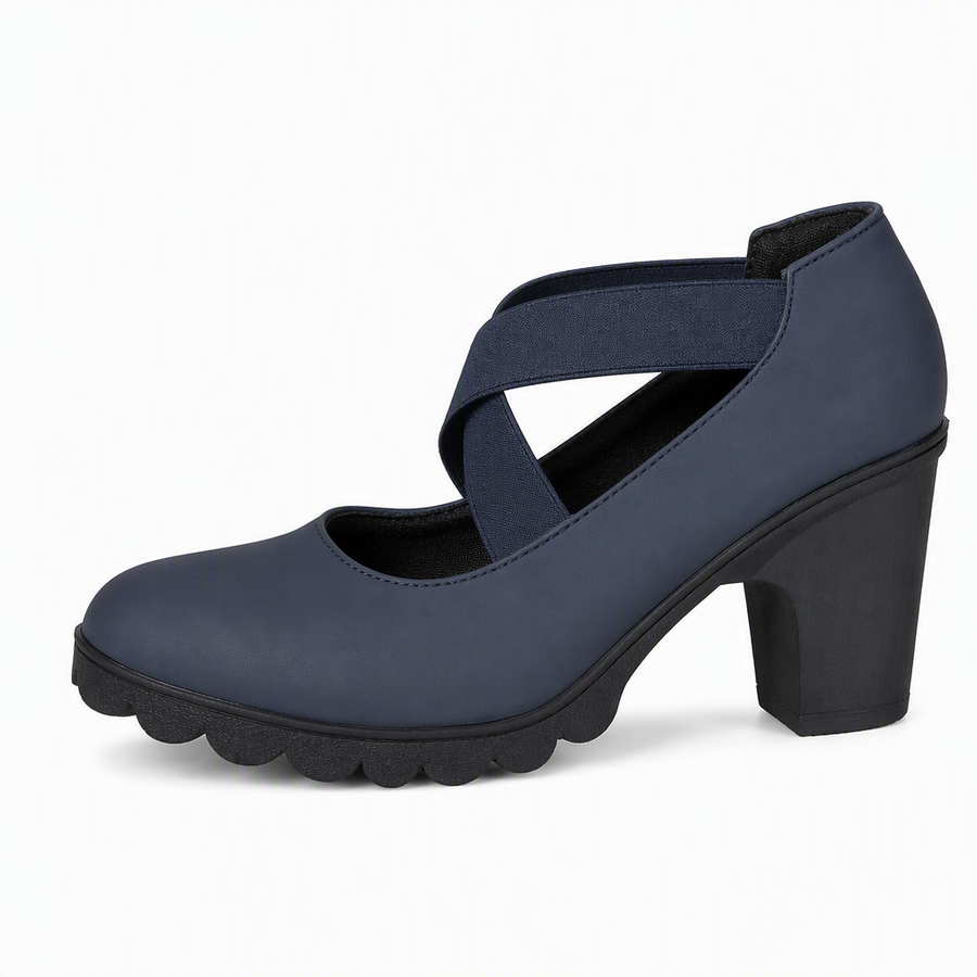 Tirol | Zapato de tacón con tiras elásticas