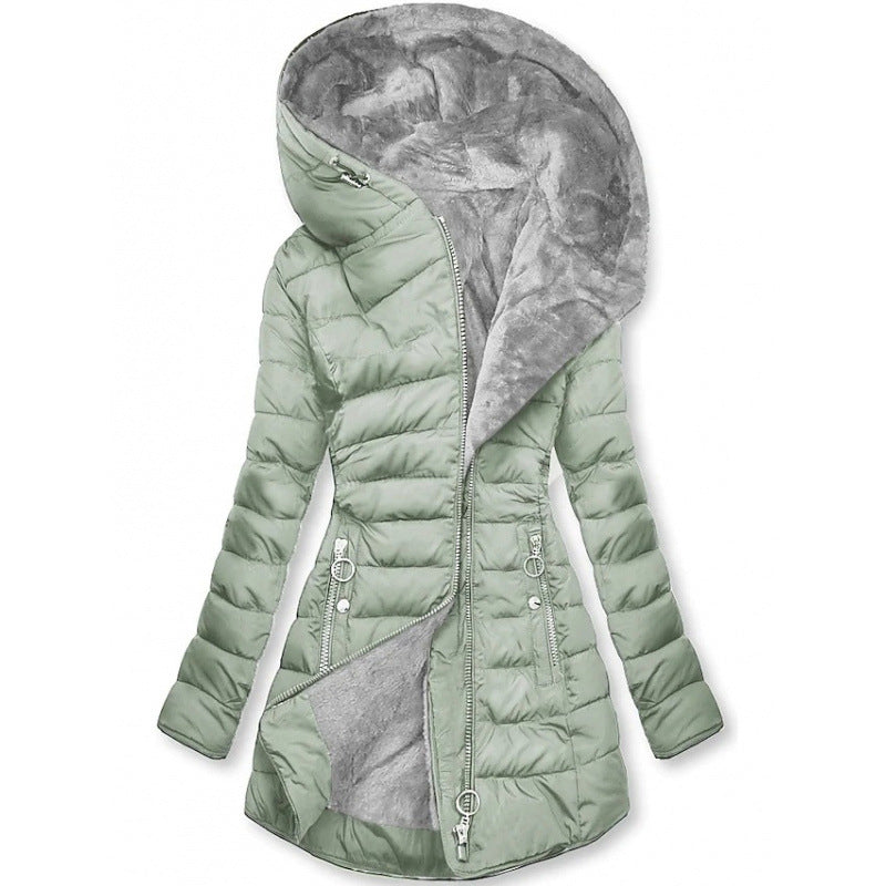 Greta | Abrigo acolchado con capucha