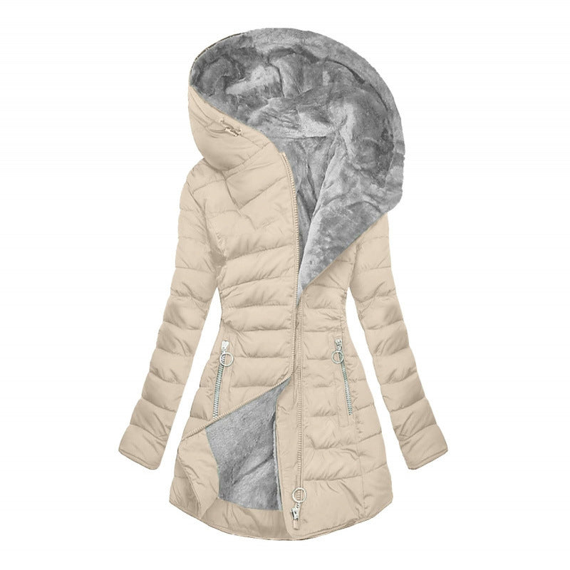 Greta | Abrigo acolchado con capucha