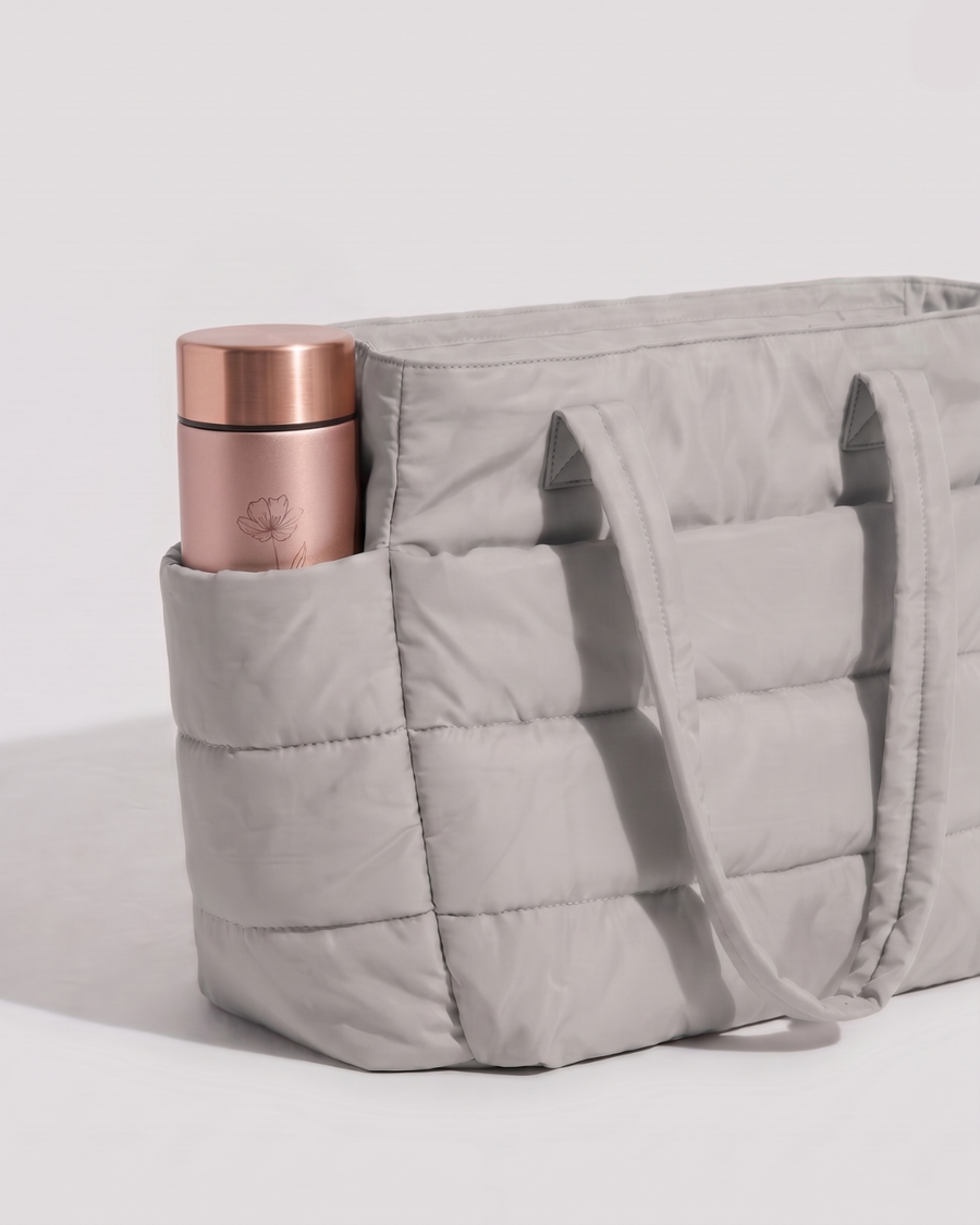 Isabel | Bolso acolchado ligero con bolsillo para portátil