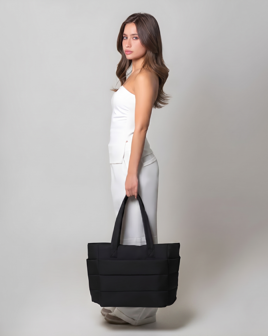 Bolso acolchado con bolsillo para portátil – Isabel, foto 2