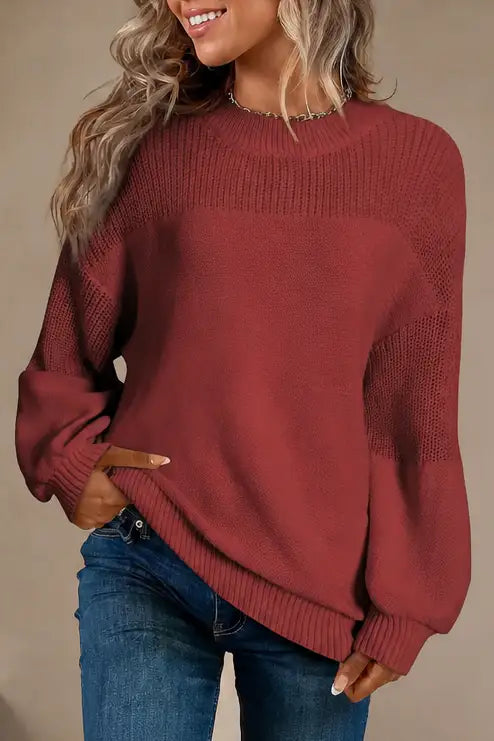 Nerea | Jersey oversize de canalé